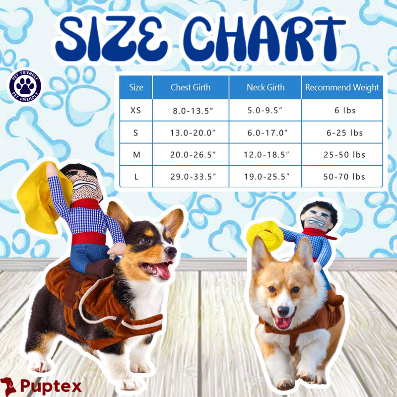 Crazy Cowboy™ - Dog Costume