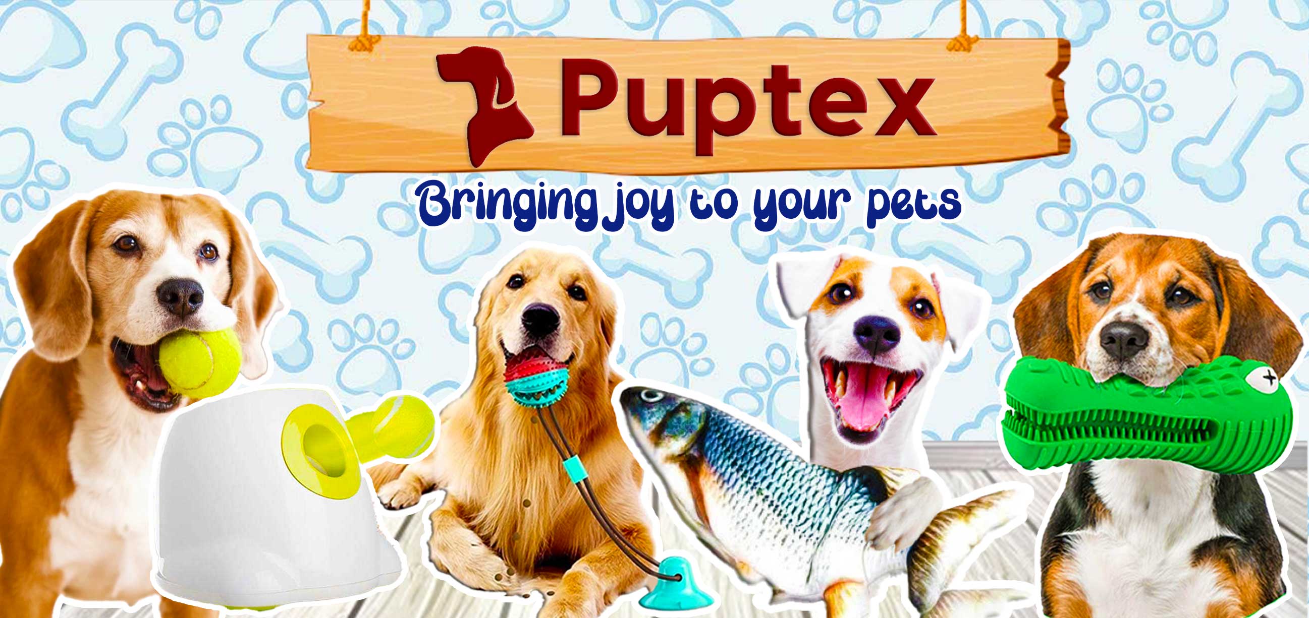 Doggy Tug™ - Interactive Dog Toy – Puptex