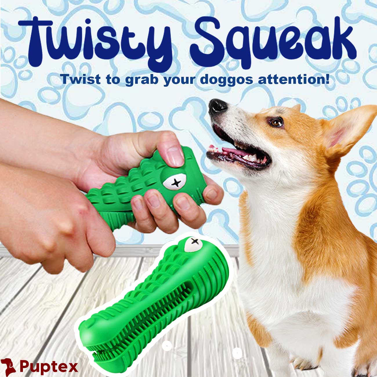 Chewy Croc™ - Durable Chewing Toy