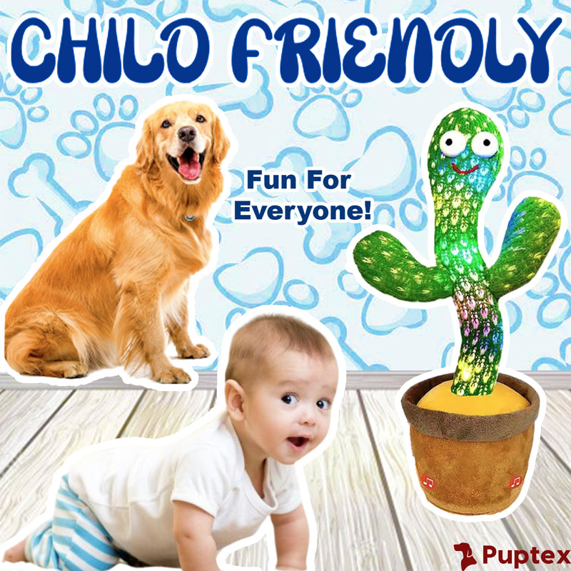 Dancing Cactus™ - Interactive Dog Toy