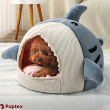 Load image into Gallery viewer, Shark Cave™ - Calming Pet Bed
